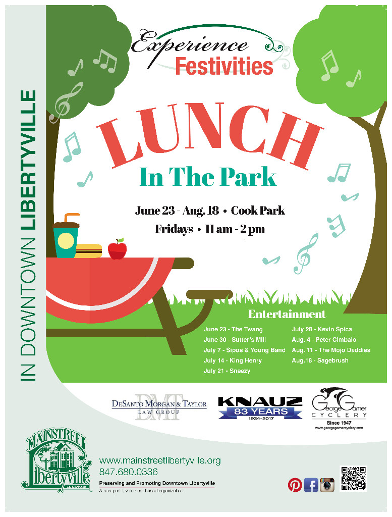 Lunch in the Park MainStreet Libertyville